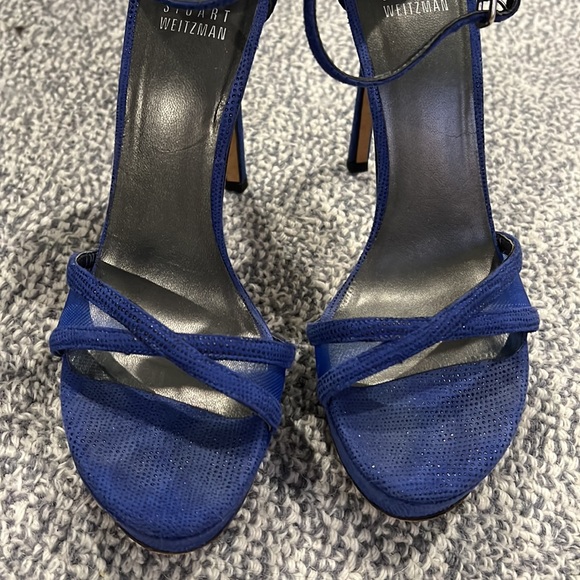 Stuart Weitzman platform sandal sz 6.5 - Picture 8 of 16